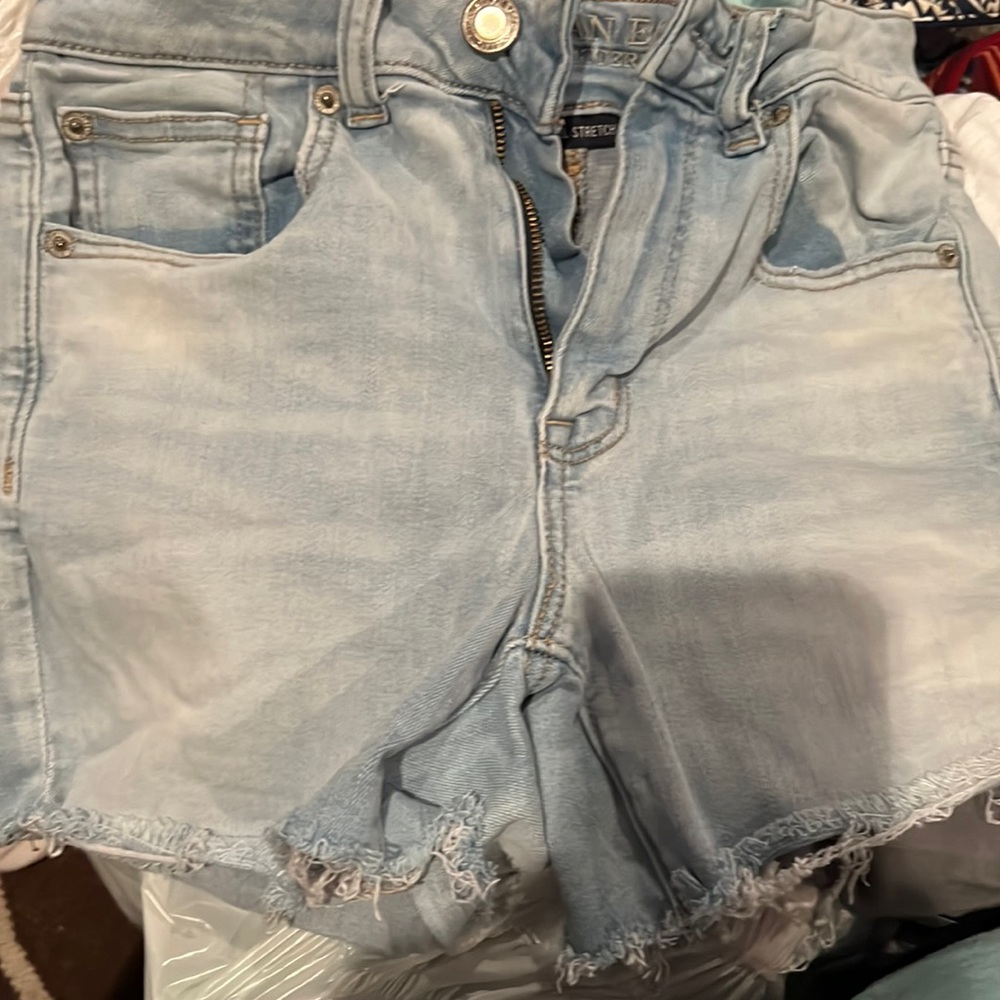 American eagle jean shorts